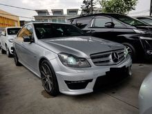 2012 Mercedes-Benz C180 CGI 1.8 Sedan AMG Sport AMG BKit Low Mileage Accident Free Xenon Light LED Daytime Running Light Multi Function Steering