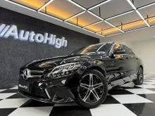 2019 Mercedes-Benz C180 1.5 Avantgarde Line Sedan [Km37.000] Nik2019 Black On Black Speedo Digital Record ATPM #C200 #A200 #AUTOHIGH #BEST DEAL