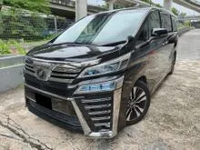 2018 Toyota Vellfire 2.5 ZA MPV (A) 360 CAMERA