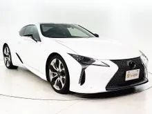 READY IMPORT 2023 Lexus LC 500 5.0 L Package Coupe with Black Interior, 21-inch Forged Aluminum Wheels, Glass Panoramic Roof - INCOMING STOCK