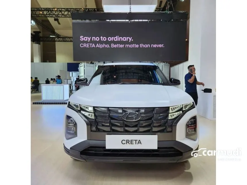 Jual Mobil Hyundai Creta 2024 Alpha 1.5 di DKI Jakarta Automatic Wagon Putih Rp 375.000.000