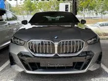 2025 BMW 520i 2.0 M Sport Sedan ( Limited Color , 5years Warranty, 5years Free Service , New Car Condition )