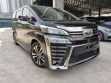 2018 Toyota Vellfire 2.5 Z G Edition MPV 2.5 ZG Sunroof Pre Crash LKA Unreg