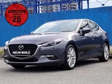 YEAR2017 Mazda 3 2.0 SKYACTIV-G GVC High Sedan WITH 5 YEAR WARRANTY