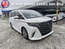 2025 Toyota Alphard 2.5 Z Moon Roof Head Up Display DIM BSM NEW CAR Grade 6A ( Promotion Free Tinted & Coating )