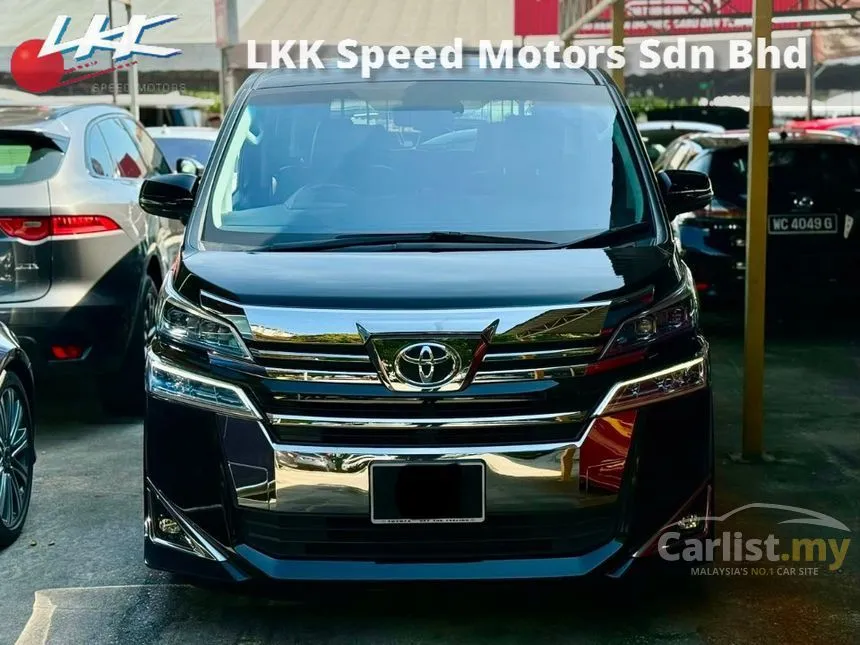 2019 Toyota Vellfire ZG MPV