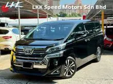 2019 Toyota Vellfire 2.5 ZG MPV LOCAL SPEC FULL SERVICE RECORD
