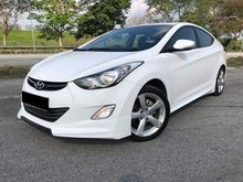 2013 HYUNDAI ELANTRA 1.8 (A) PREMIUM PANORAMIC ROOF VERY NICE NUMBER PLATE FULL LOAN APPLY