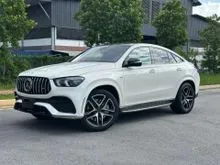 2021 MERCEDES-BENZ GLE53 AMG COUPE 4MATIC V6 3.0 BI-TURBO / BURMESTER SOUND SYSTEM / 6 YEARS WARRANTY