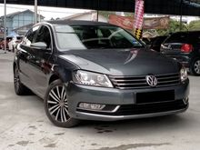 2014 Volkswagen Passat 1.8 TSI Sedan DAYTIME RUNNING LIGHT, LEATHER SEAT, ELECTRIC PARKING BRAKE, PADDLE SHIFT, AUTO HOLD, CRUISE CONTROL
