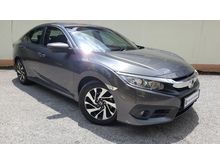 (TRUE YEAR GENUINE MILEAGE) (UNDER WARRANTY) 2017 Honda Civic 1.8 S i-VTEC Sedan - VIEW NOW TO BELIEVE