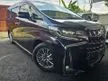 Recon 2020 Toyota Alphard 2.5 S TYPE GOLD UNREG GRADE 4.5 CAR KL AP