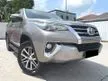 Used 2017 Toyota Fortuner 2.7 SRZ 4WD, FREE 1 YEAR WARRANTY, REVERSE CAMERA, POWER BOOT, LEATHER SEATS ** 1 OWNER ONLY, TIPTOP CONDITION **