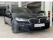 Used 2021 BMW 530i 2.0 M Sport Sedan Good Condition Low Mileage Accident Free
