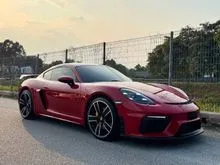 2017 Porsche 718 2.0 Cayman Coupe