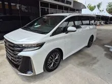 2025 Toyota Vellfire 2.4 Z Premier/SUNROOF/BROWN INTERIOR/GRADE 6A/7K KM MILEAGE/HUD/DIM/BSM/UNREG25