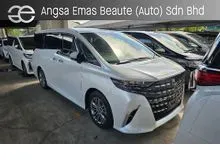 2023 Toyota Alphard 2.5 Z 6A New Car 2k km