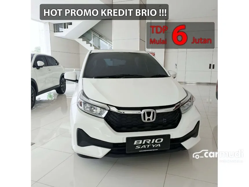 Jual Mobil Honda Brio 2024 E Satya 1.2 di DKI Jakarta Automatic Hatchback Putih Rp 179.000.000