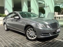 2012 Mercedes-Benz E200 CGI 1.8 Elegance Sedan ** PILOT OWNER... FULL SERVICE RECORD... LOW MLG 77K KM ONLY... ACCIDENT FREE... LIKE SHOWROOM UNIT... MUST VIEW **