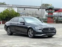 Mercedes Full service/2022 Mercedes-Benz E200 2.0 Avantgarde Sedan