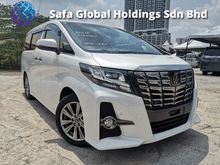 2017 Toyota Alphard 2.5 SA ( SPECIAL TYPE BLACK EDITION ) **** CHEAPEST IN TOWN ****