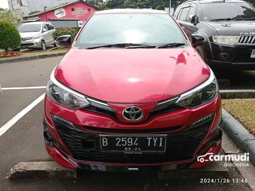 Jual Mobil Toyota Yaris 2019 TRD Sportivo 1.5 di Jawa Barat Automatic Hatchback Merah Rp 202.000.000
