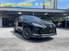 2021 Lexus RX 300 2.0 T F Sport / FULLY LOADED / PANORAMIC ROOF / 360 CAMERA / BSM / HUD / 3 LED / RED INTERIOR / LAST UNIT / UNREG