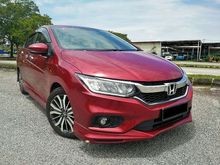 2017 Honda City 1.5 V i-VTEC FACELIFT , FULL SERVICES RECORD HONDA , UNDER WARRANTY HONDA , PADDLE SHIFT , FULL LEATHER SEAT , CHEAPEST IN OWN