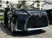 Recon 2021 Toyota Alphard converted Lexus LM350 3.5 MPV
