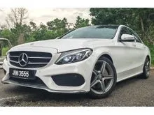 2016 Mercedes-Benz C250 2.0 AMG Line Sedan (Low Mileage) (Full Original Condition) (Free Warranty)