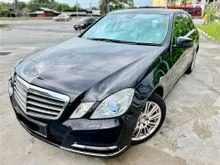 2012 Mercedes-Benz E200 1.8 Elegance CGI Sedan