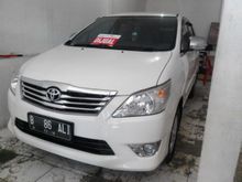 2013 Toyota Kijang Innova 2.0 G AT MATIC BENSIN PUTIH