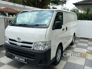 2011 Toyota Hiace 2.5 Panel Van Van