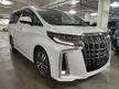 Recon 2021 Toyota Alphard SC Sunroof/BSM/DIM Clear Stok Sales