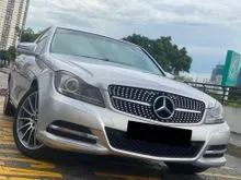 YEAR MADE 2011 MERCEDES-BENZ C200 1.8 ELEGANCE CGI SEDAN ONE OWNER LOW MILEAGE MULTIFUNCTION STEERING REVERSE CAMERA PROMOTION OFFER PRICE