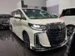 Recon 2020 Toyota Alphard 2.5 G S C Package JBL FULLY LOADED SPEC MODELISTA FREE GIFT WORTH RM2388 GUARANTEE BEST IN TOWN OFFER