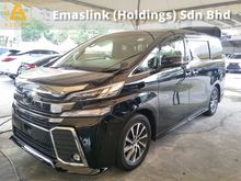 2016 Toyota Vellfire 2.5 ZG JBL SURROUND SOUND SYSTEM PRE CRASH STOP SYSTEM AUTO CRUISE 360 CAMERA FREE WARRANTY