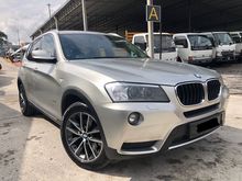 2013 BMW X3 2.0 xDrive20i SUV, True Year Make, Power Boot, 1 Owner, Black Interior, No Need Repair, Call Now