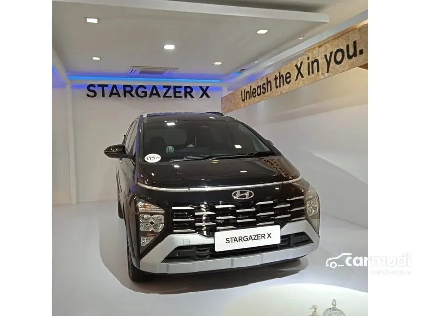 Jual Mobil Hyundai Stargazer X 2024 Prime 1.5 di DKI Jakarta Automatic Wagon Hitam Rp 301.000.000
