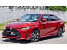 2024 Toyota Vios 1.5 E Sedan AC100 Pari 26k Full Service UMW TOYOYRA Warranty till Year 2029 Original Paint Carking Condition Like New Car Condition