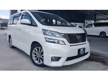 2011 Toyota Vellfire 2.4 Z-platinum 2PD PB NO GST 133K