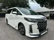 Recon 2022 Toyota Alphard 2.5 G S C 5AA Report Modellisa & TRD BodyKit Big Offer Now 5 Year Warranty - Cars for sale