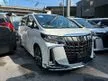 Recon 2021 Toyota Alphard 2.5 SC SUNROF DIM BSM ORIGINAL MODERLISTA BODYKITS - Cars for sale