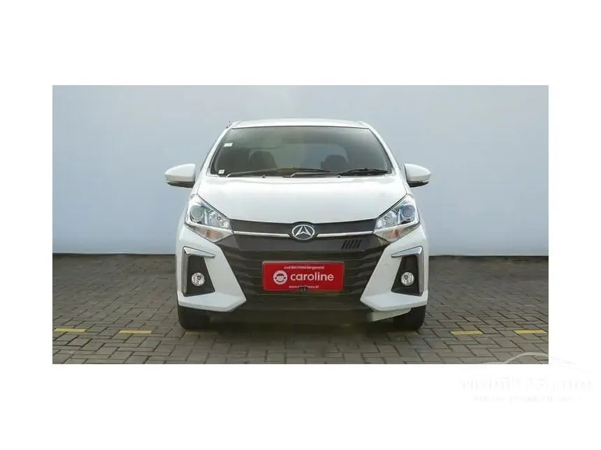 Jual Mobil Daihatsu Ayla 2023 R 1.2 di Banten Manual Hatchback Putih Rp 114.000.000