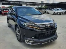 2017 (UNREG) Toyota Harrier 2.0 Premium TURBO**HIGHEST SPEC**PANORAMIC ROOF**JBL SOUND**PRE CRASH**LKA**MODELLISTA**POWER BOOT**NEW ARRIVAL OFFER