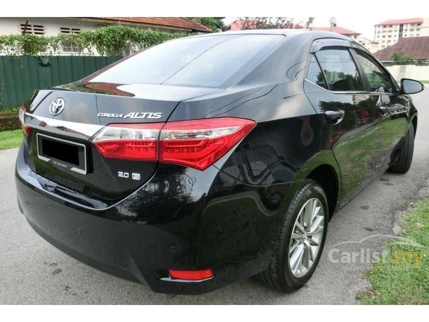 Toyota Corolla Altis 2014 G 2.0 in Selangor Automatic Sedan Black for ...