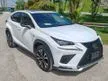 Recon Red Leather Sunroof BSM Facelift 2018 Lexus NX300 2.0 F Sport SUV