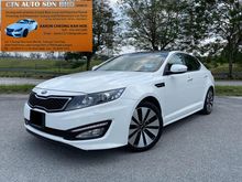 KIA OPTIMA K5 2.0 SEDAN KEYLESS REVERSE CAMERA PADDLE SHIFT MEMORY SEAT SUNROOF TRUE YEAR MAKE