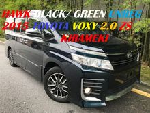 HAWK BLACK/ GREEN UNREG 2015 TOYOTA VOXY 2.0 ZS KIRAMEKI EDITION