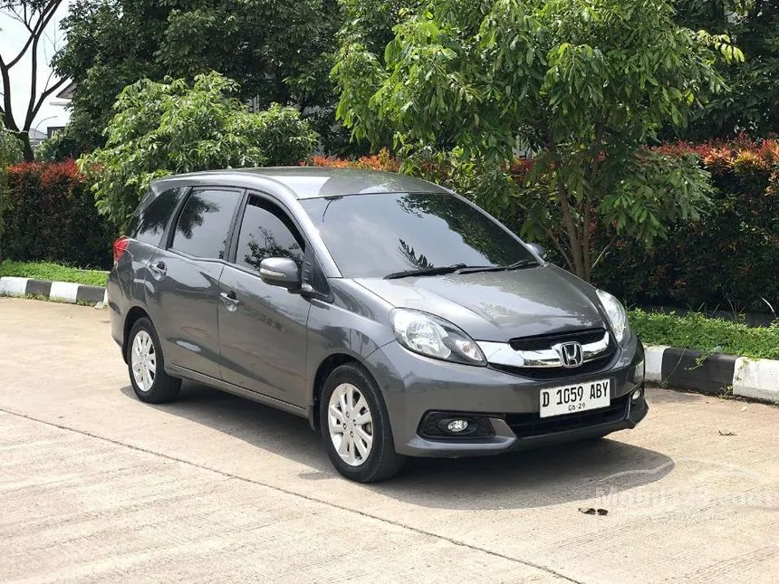 Jual Mobil Honda Mobilio 2014 E 1.5 di Jawa Barat Automatic MPV Abu